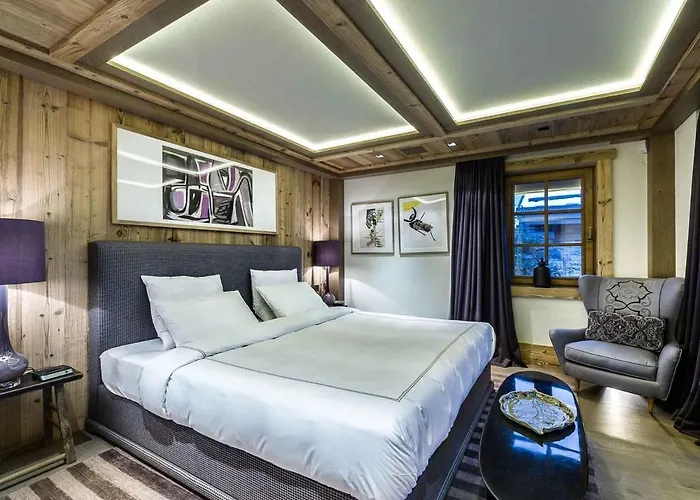 Alpehytte Chalet Raffine Avec Chambres Luxueuses Et Services Inclus - Fr-1-564-62